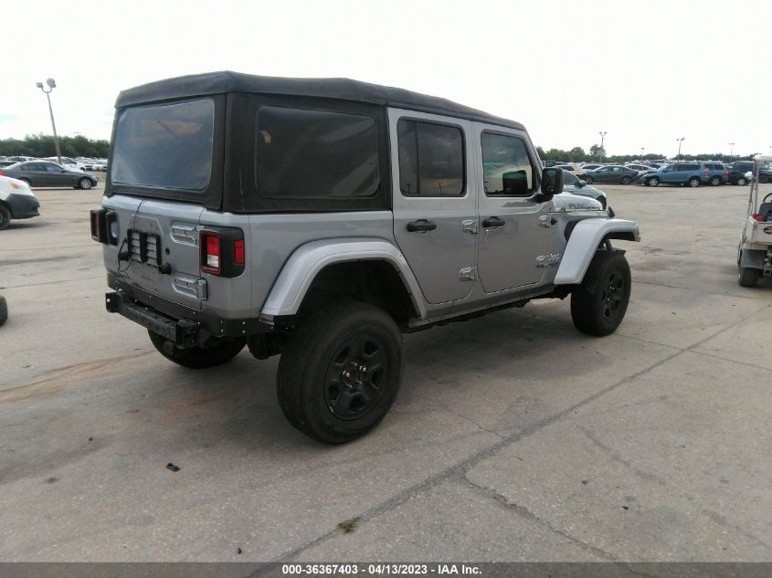 2018 JEEP WRANGLER UNLIMITED SPORT - 1C4HJXDN0JW264767