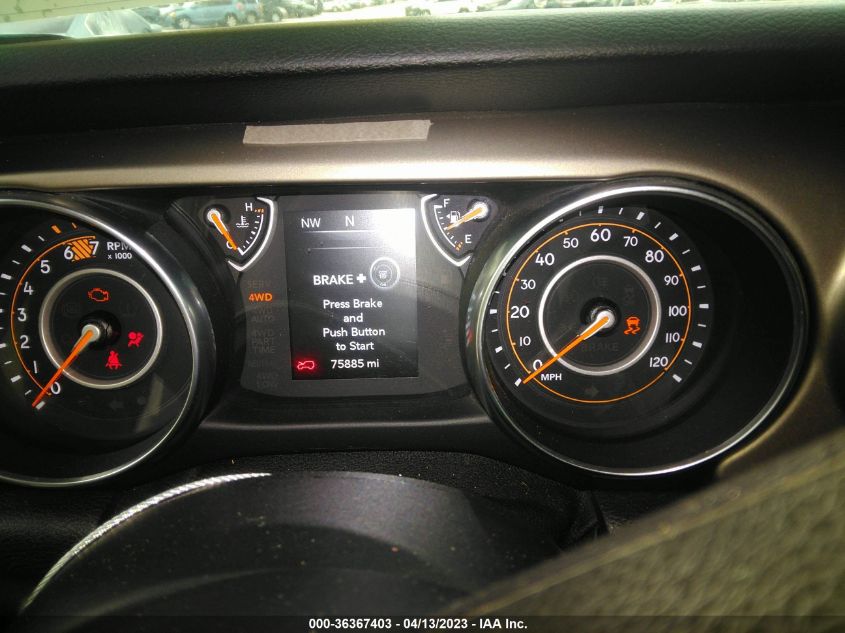 2018 JEEP WRANGLER UNLIMITED SPORT - 1C4HJXDN0JW264767