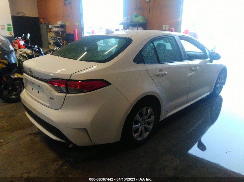 VIN 5YFEPMAE2MP244568 2021 TOYOTA COROLLA LE