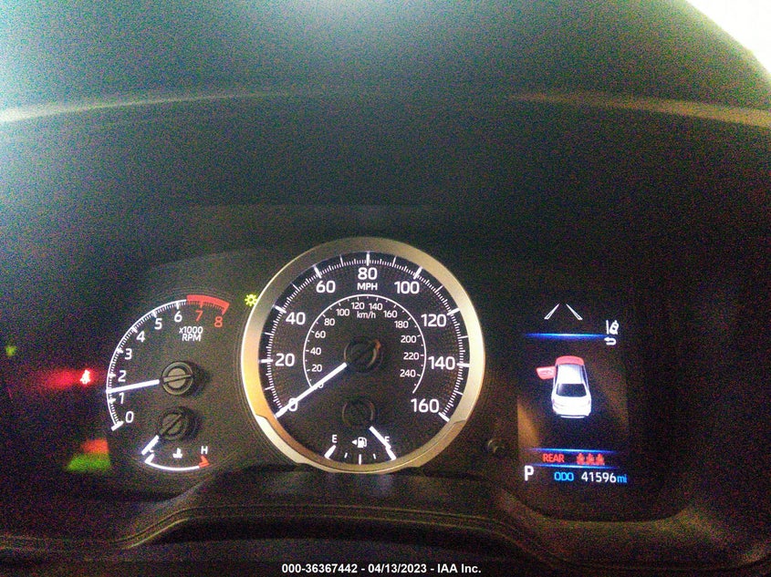 VIN 5YFEPMAE2MP244568 2021 TOYOTA COROLLA LE