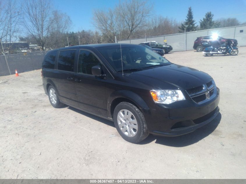 2016 DODGE GRAND CARAVAN SE - 2C4RDGBG9GR267328