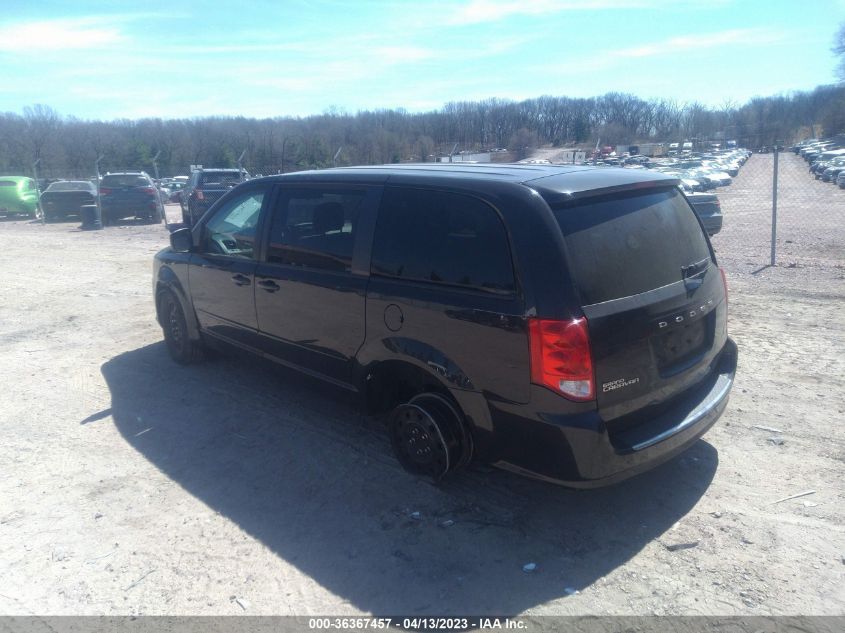 2016 DODGE GRAND CARAVAN SE - 2C4RDGBG9GR267328