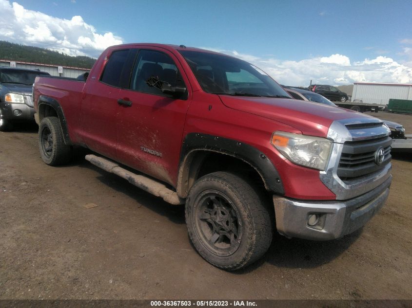2014 TOYOTA TUNDRA 4WD TRUCK SR5 - 5TFUM5F18EX052803