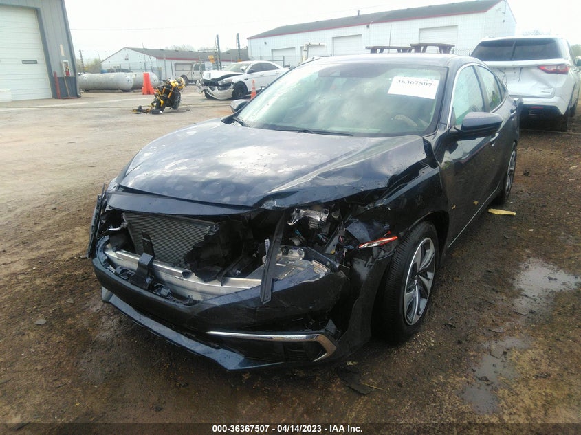 VIN 19XFC2F62ME001494 2021 HONDA CIVIC SEDAN LX