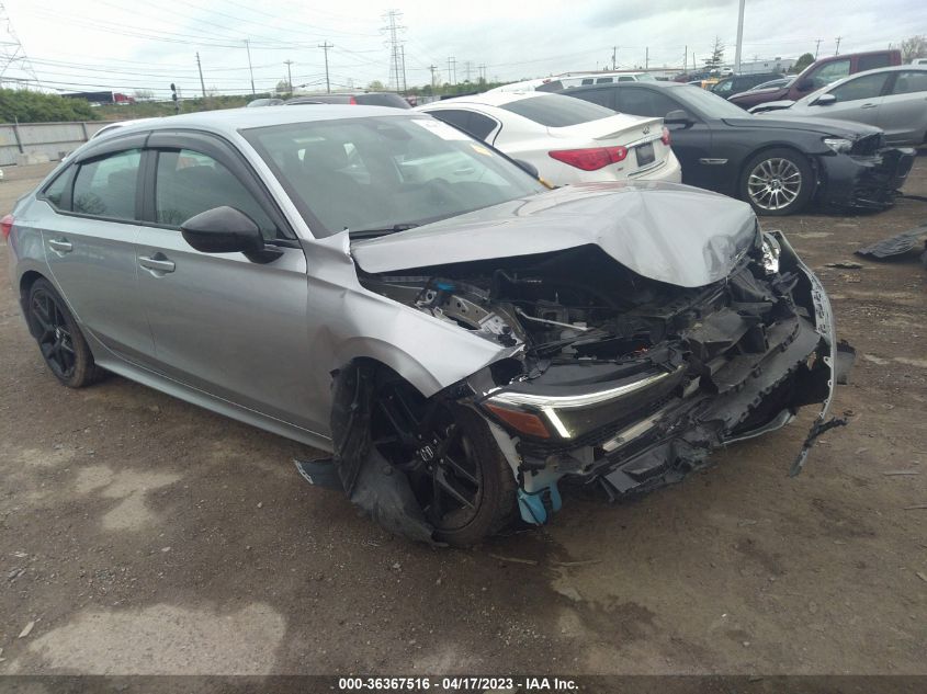 2022 HONDA CIVIC SEDAN SPORT - 2HGFE2F52NH557085