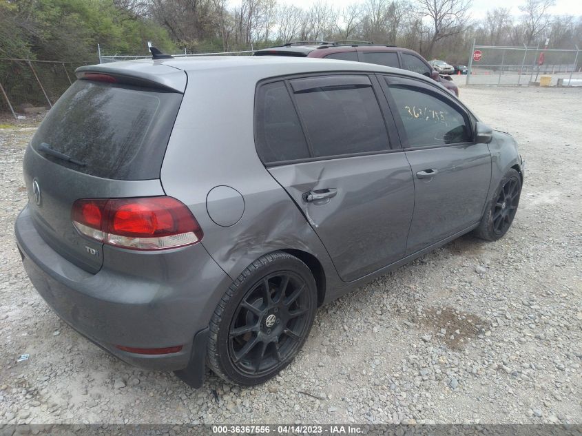 2013 VOLKSWAGEN GOLF TDI - WVWDM7AJ9DW132800