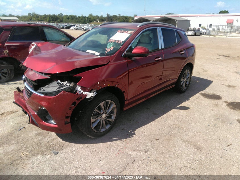 VIN KL4MMGSL4NB033983 2022 BUICK ENCORE GX ESSENCE