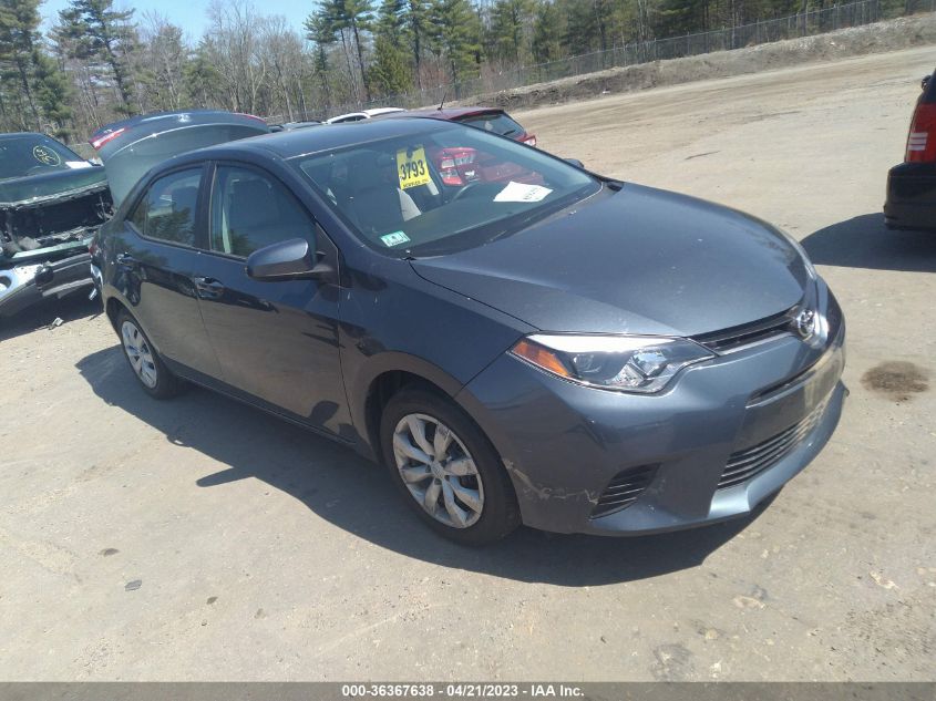 2015 TOYOTA COROLLA L/LE/S/S PLUS/LE PLUS - 2T1BURHE2FC301613