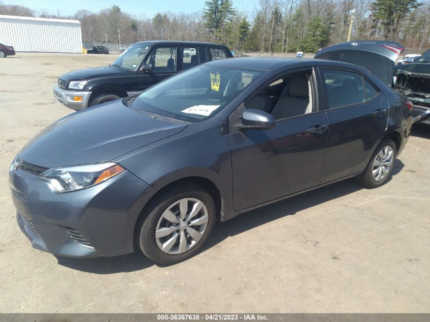 2015 TOYOTA COROLLA L/LE/S/S PLUS/LE PLUS - 2T1BURHE2FC301613