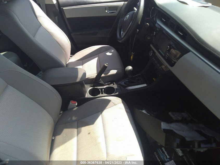 2015 TOYOTA COROLLA L/LE/S/S PLUS/LE PLUS - 2T1BURHE2FC301613