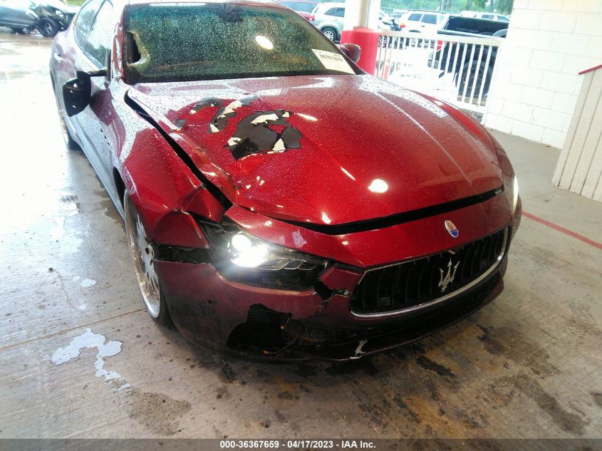 2014 MASERATI GHIBLI S Q4 ZAM57RTAXE1101473
