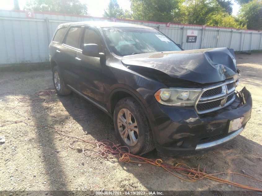 2013 DODGE DURANGO SXT - 1C4RDHAG1DC658355