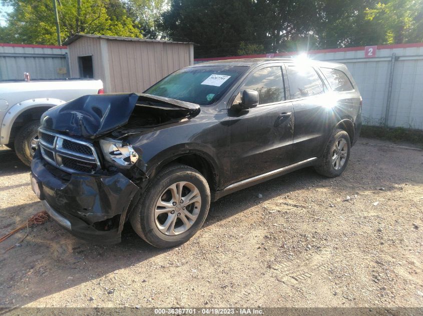 2013 DODGE DURANGO SXT - 1C4RDHAG1DC658355