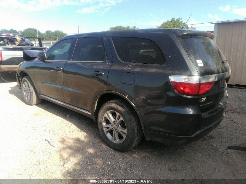 2013 DODGE DURANGO SXT - 1C4RDHAG1DC658355