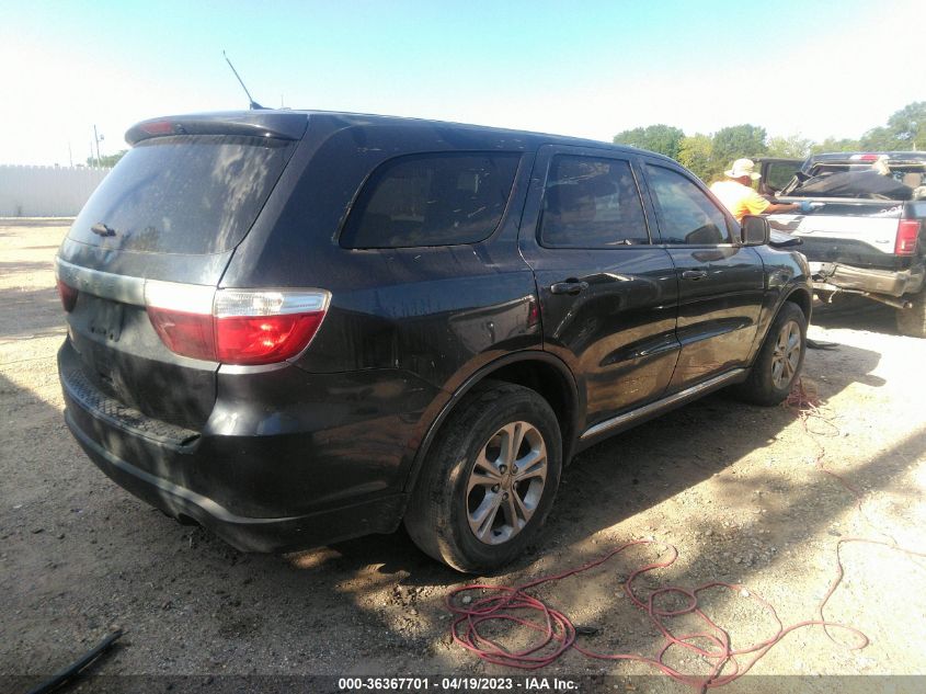 2013 DODGE DURANGO SXT - 1C4RDHAG1DC658355