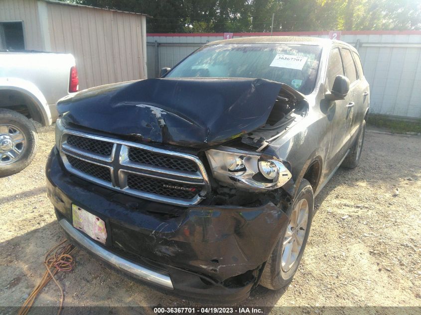 2013 DODGE DURANGO SXT - 1C4RDHAG1DC658355