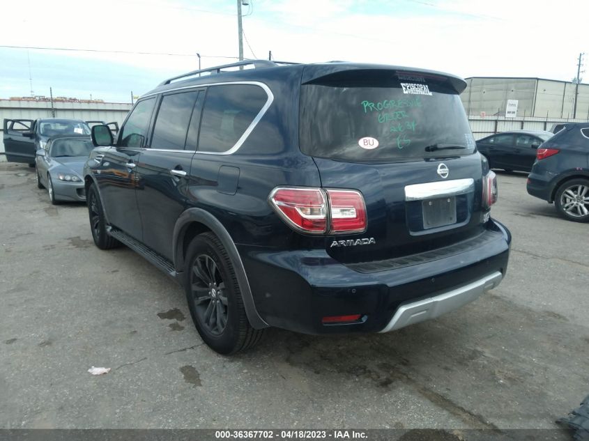 2017 NISSAN ARMADA PLATINUM - JN8AY2ND3H9010912