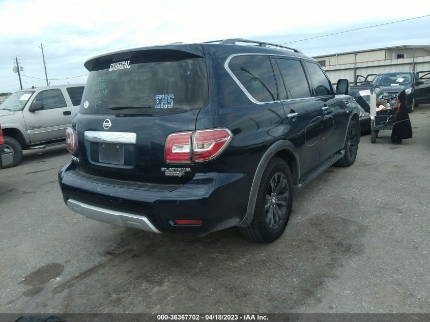 2017 NISSAN ARMADA PLATINUM - JN8AY2ND3H9010912