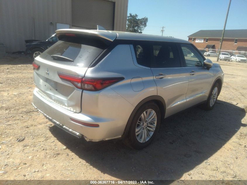 2022 MITSUBISHI OUTLANDER ES - JA4J4TA89NZ033235
