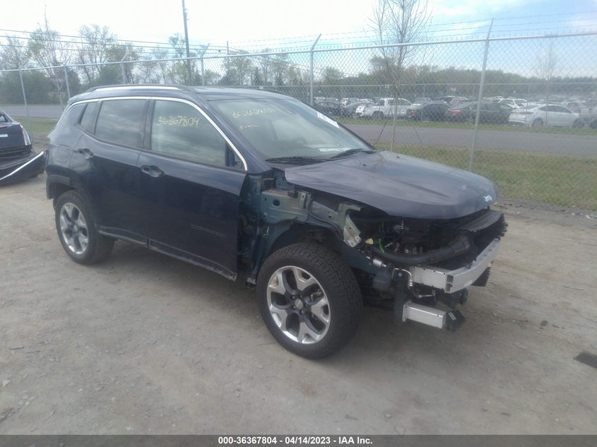 VIN 3C4NJCCB1JT358553 2018 JEEP COMPASS LIMITED