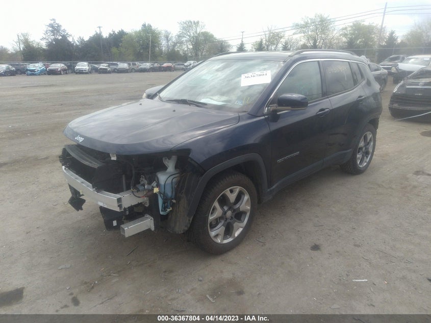 VIN 3C4NJCCB1JT358553 2018 JEEP COMPASS LIMITED
