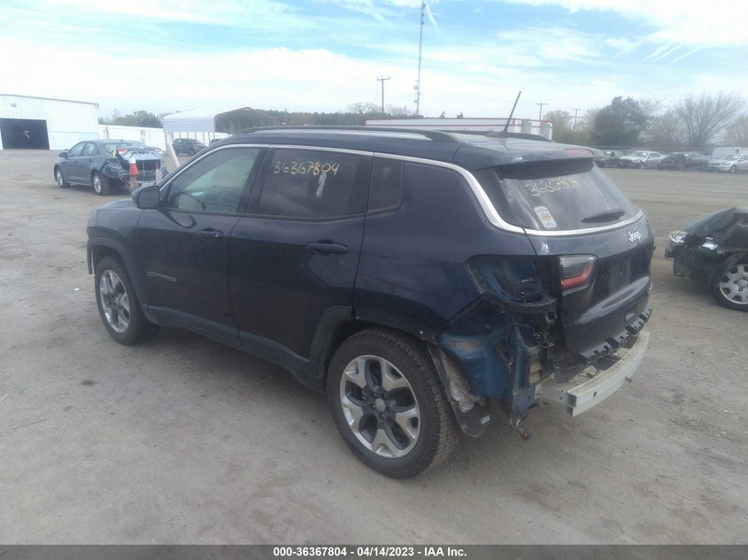 VIN 3C4NJCCB1JT358553 2018 JEEP COMPASS LIMITED