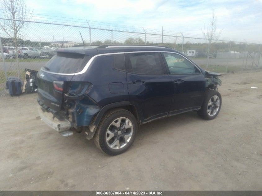 VIN 3C4NJCCB1JT358553 2018 JEEP COMPASS LIMITED