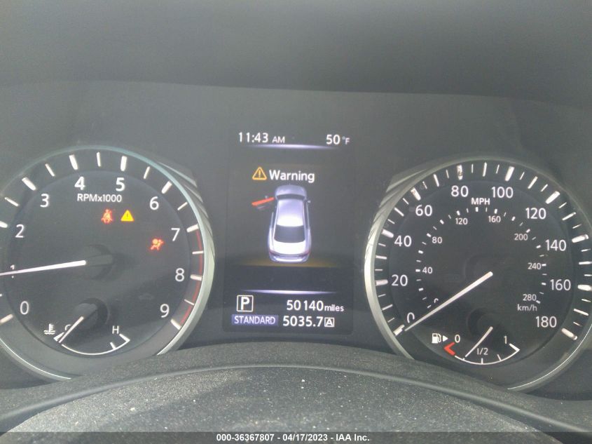 2018 INFINITI Q50 3.0T LUXE - JN1EV7AR0JM445784