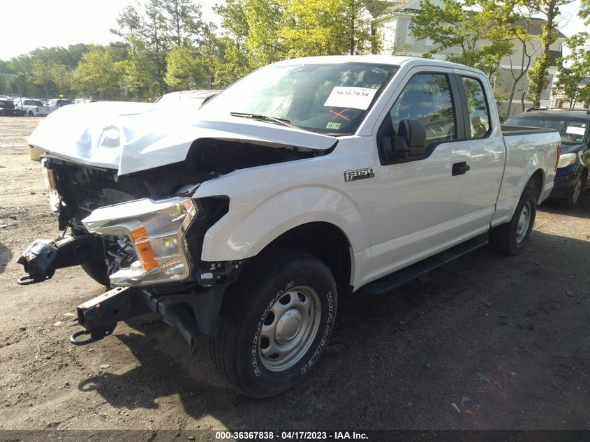 VIN 1FTEX1EB9JFD71559 2018 FORD F-150 XL/XLT