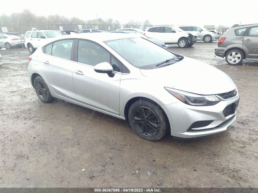 2018 CHEVROLET CRUZE LT - 3G1BE6SM2JS608862