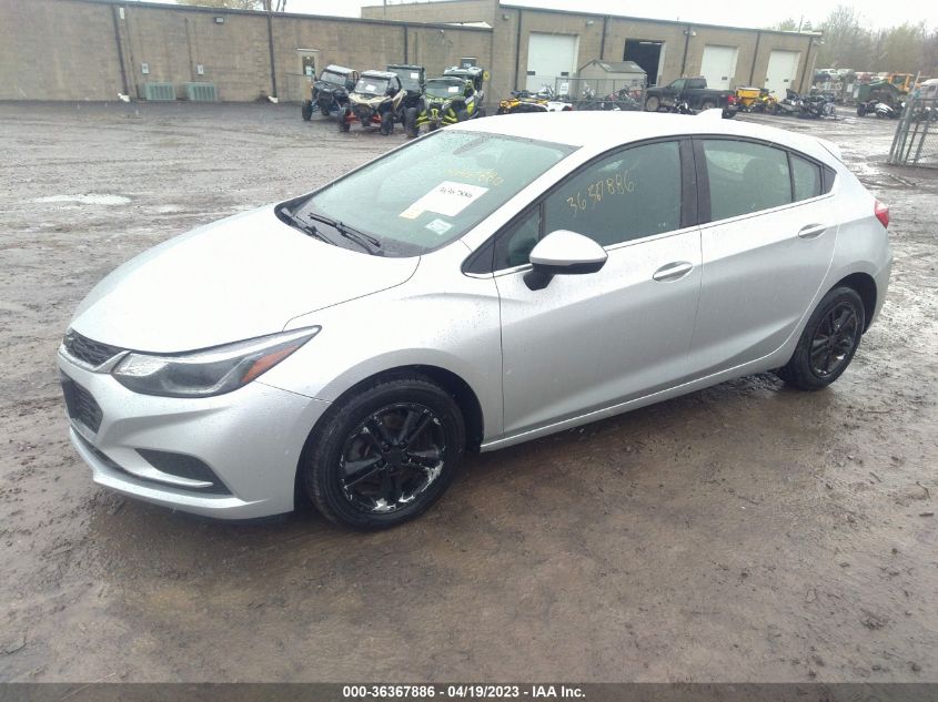 2018 CHEVROLET CRUZE LT - 3G1BE6SM2JS608862