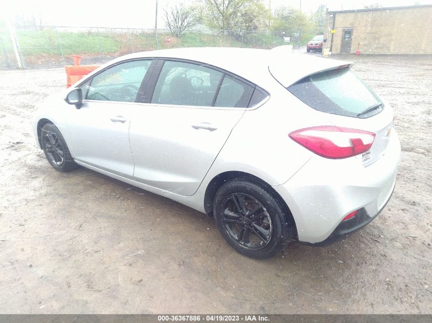 2018 CHEVROLET CRUZE LT - 3G1BE6SM2JS608862