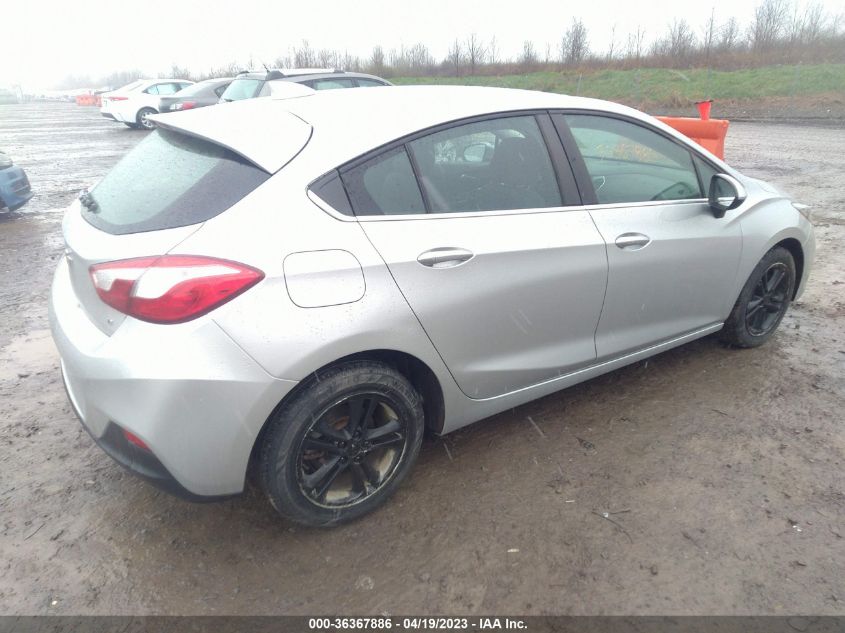 2018 CHEVROLET CRUZE LT - 3G1BE6SM2JS608862