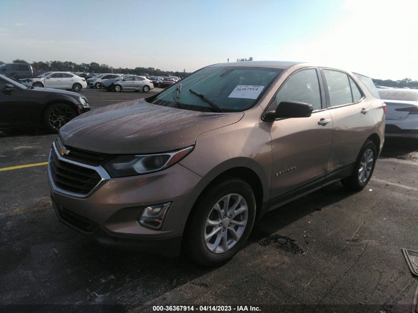 2018 CHEVROLET EQUINOX LS - 3GNAXHEV0JL328484