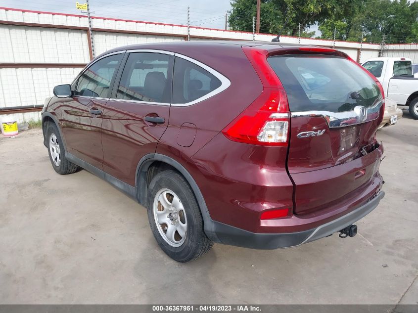2015 HONDA CR-V LX - 2HKRM3H33FH522385