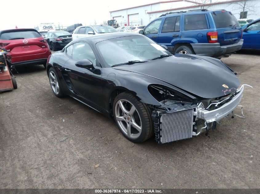2019 PORSCHE 718 CAYMAN - WP0AA2A81KS260108