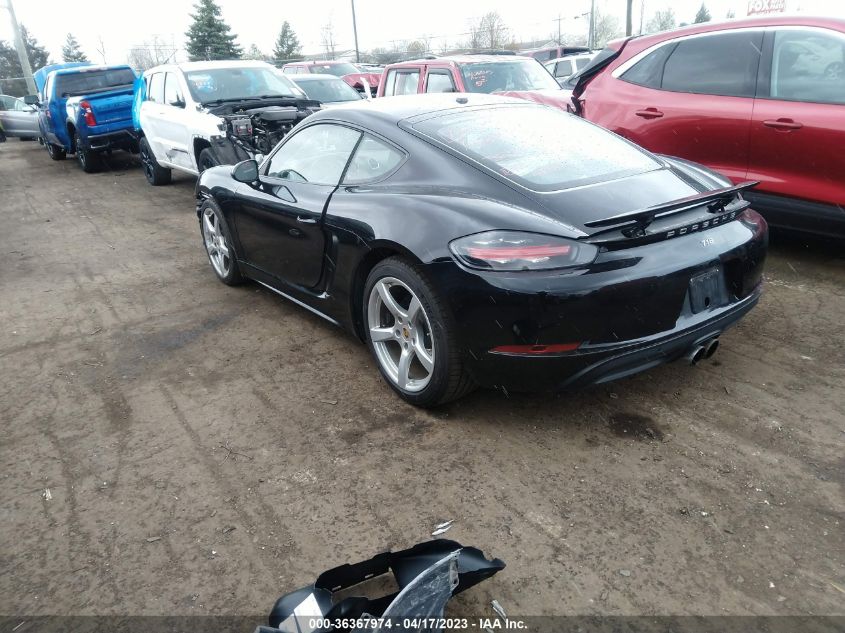2019 PORSCHE 718 CAYMAN - WP0AA2A81KS260108