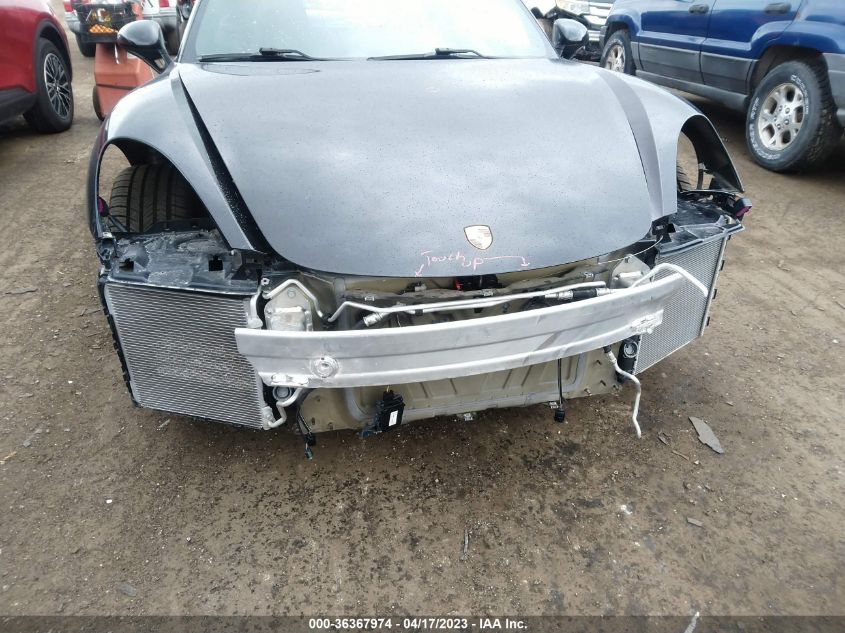 2019 PORSCHE 718 CAYMAN - WP0AA2A81KS260108