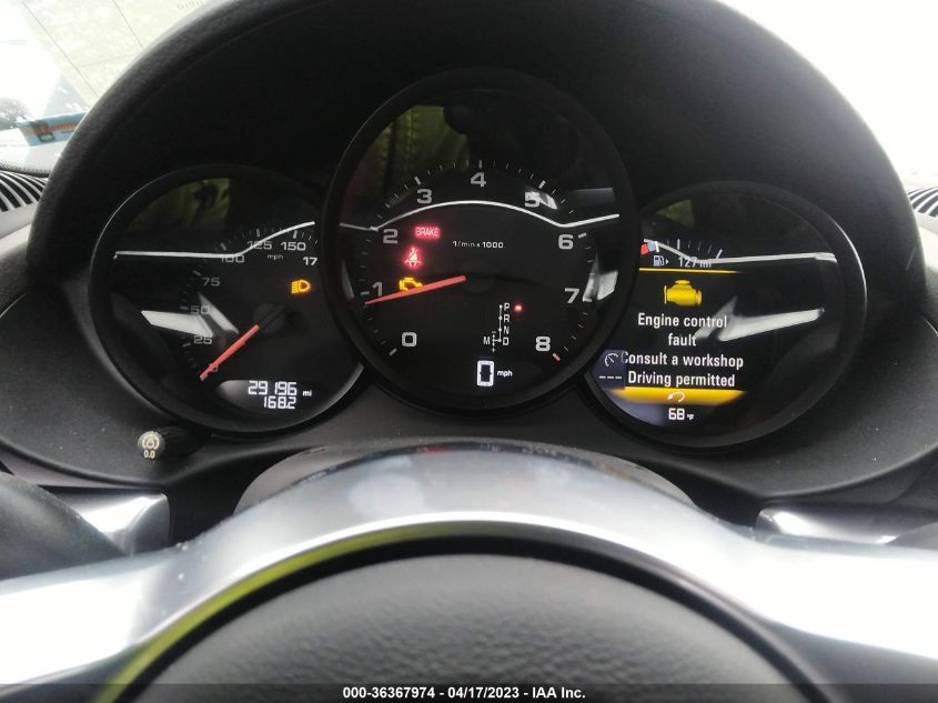 2019 PORSCHE 718 CAYMAN - WP0AA2A81KS260108