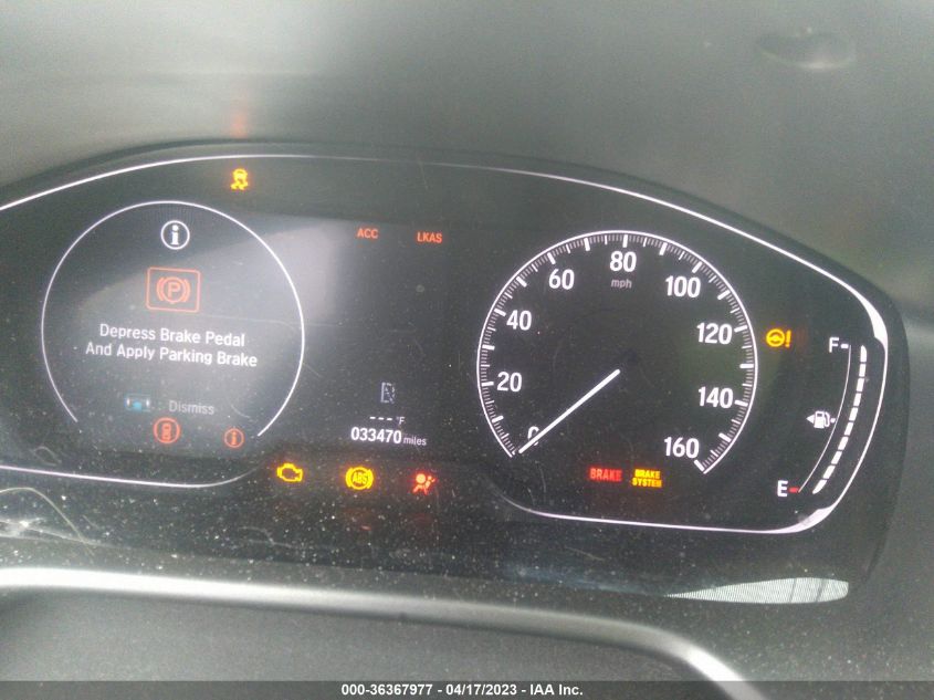 2020 HONDA ACCORD SEDAN SPORT - 1HGCV1F37LA135286