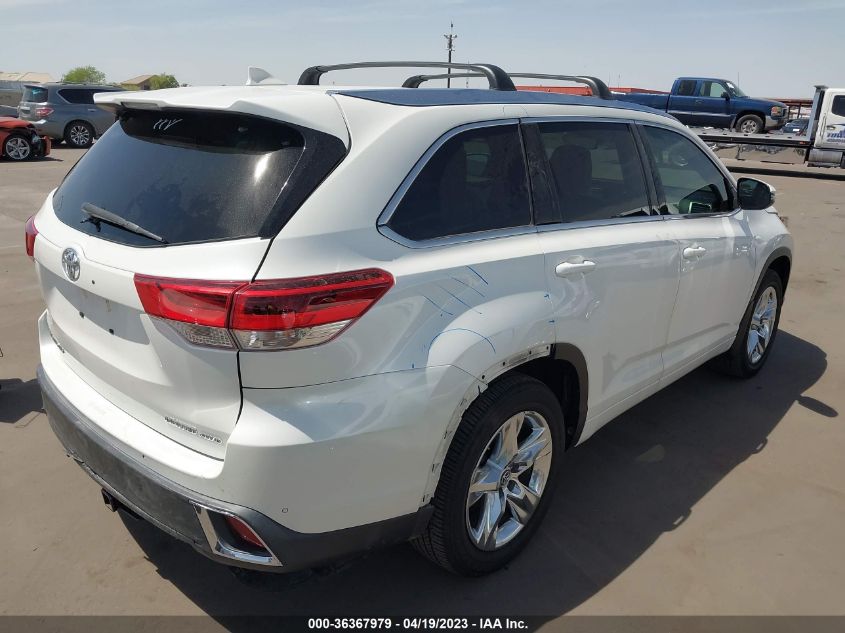 2018 TOYOTA HIGHLANDER LIMITED - 5TDDZRFH3JS898441