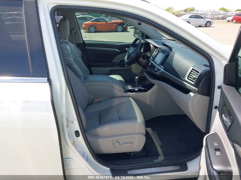 2018 TOYOTA HIGHLANDER LIMITED - 5TDDZRFH3JS898441