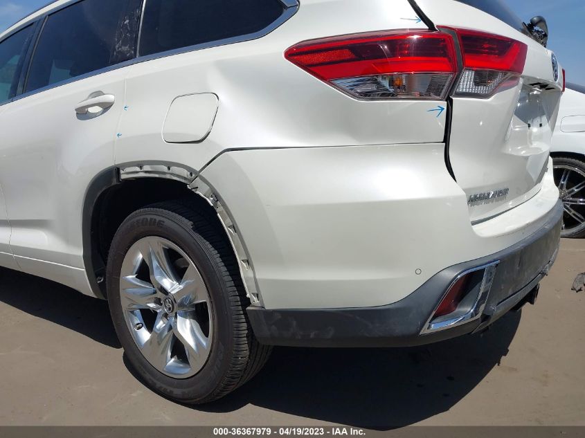2018 TOYOTA HIGHLANDER LIMITED - 5TDDZRFH3JS898441