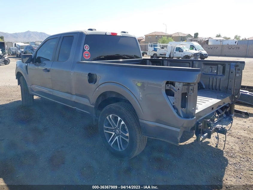 VIN 1FTEX1CP3NKF24884 2022 FORD F-150 XL/XLT/LARIAT