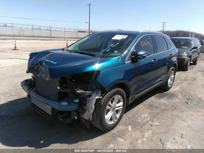 VIN 2FMPK3J93LBA19910 2020 FORD EDGE SEL/ST LINE