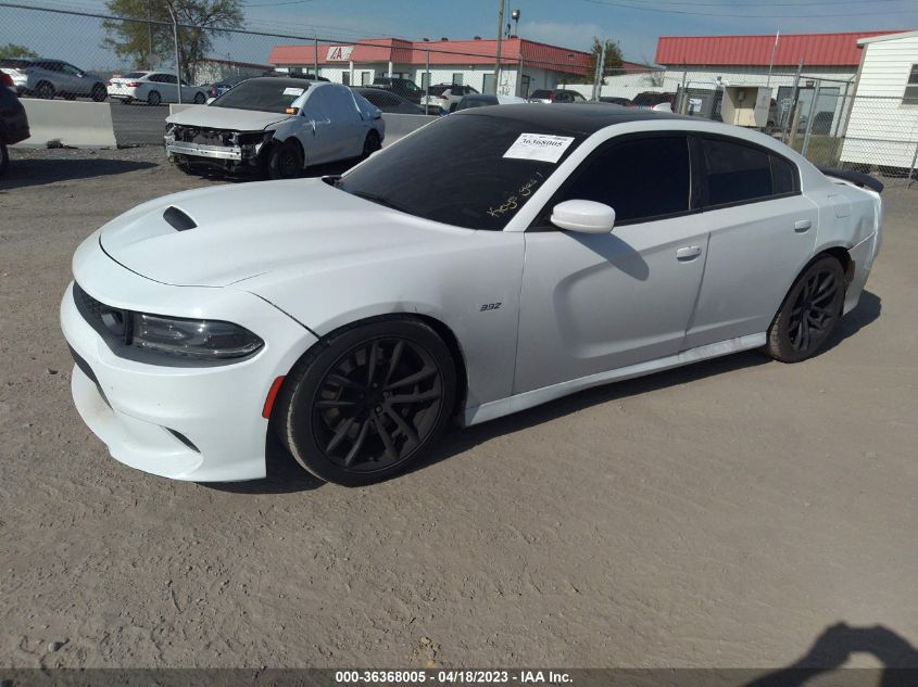 2018 DODGE CHARGER R/T SCAT PACK - 2C3CDXGJXJH323157