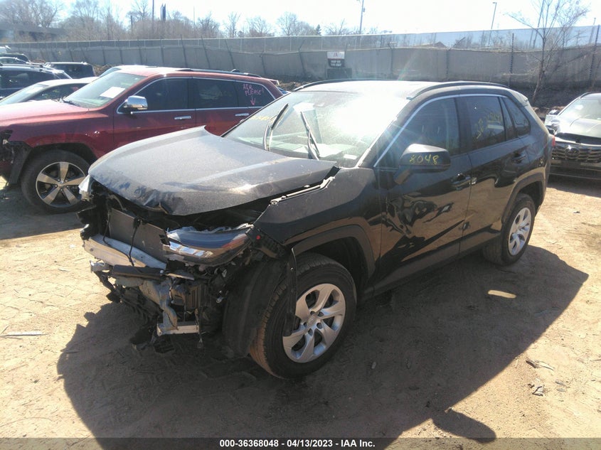 VIN 2T3H1RFVXMW145779 2021 TOYOTA RAV4 LE