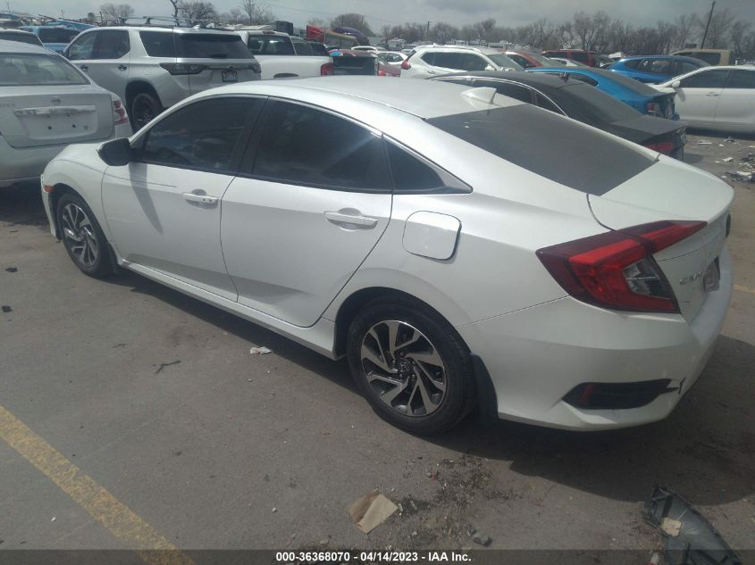 2018 HONDA CIVIC SEDAN EX - 19XFC2F73JE012914