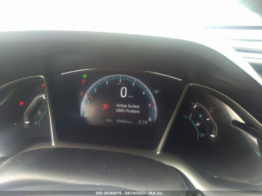 2018 HONDA CIVIC SEDAN EX - 19XFC2F73JE012914