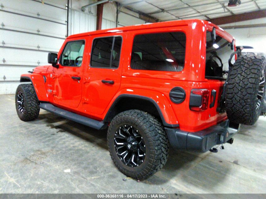2020 JEEP WRANGLER UNLIMITED SAHARA - 1C4HJXEG9LW148664